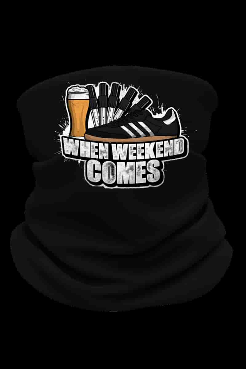 When weekend comes Neckwarmer