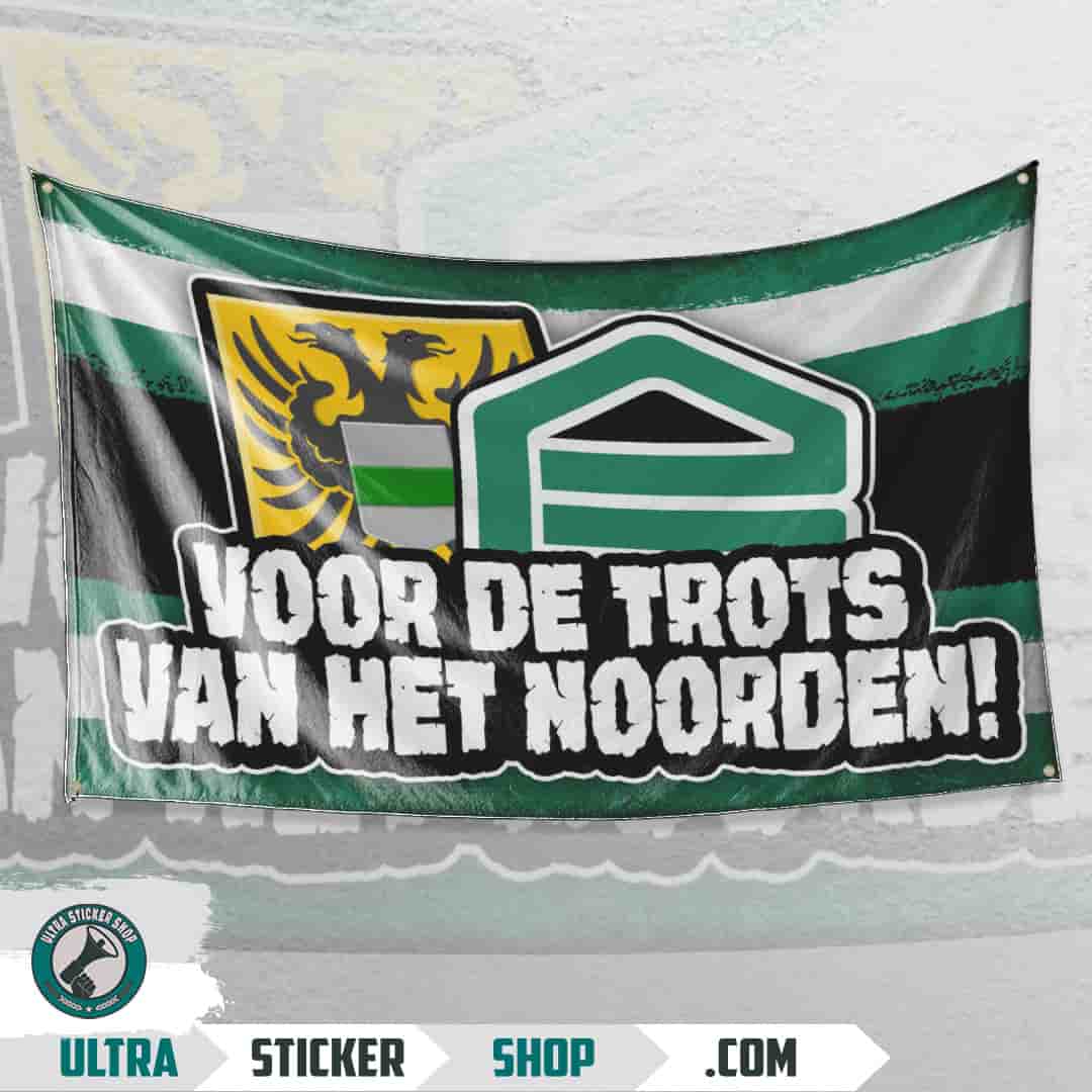 Voor de trots van het noorden! Flag