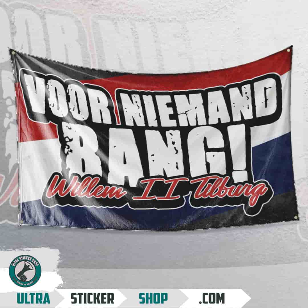 Voor niemand bang! Flag