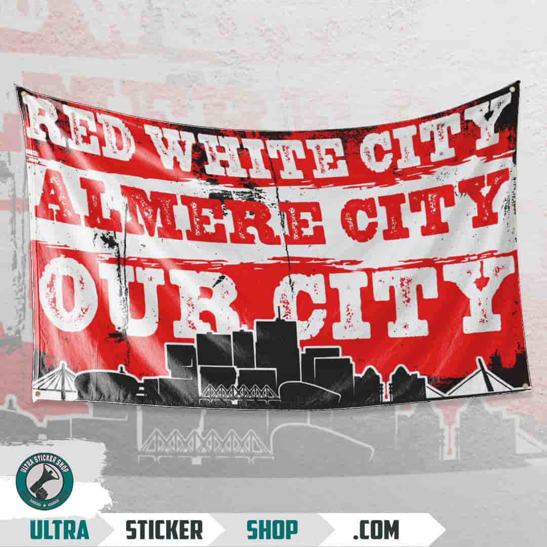 Almere our city Flag