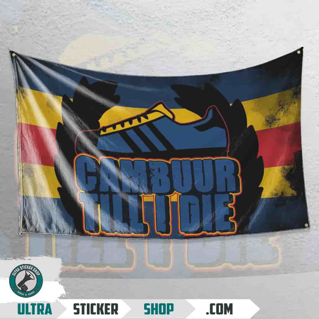 Cambuur till I die Flag