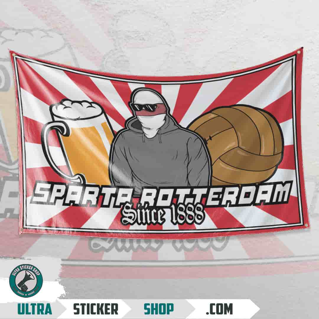 Sparta Rotterdam since 1888 Flag