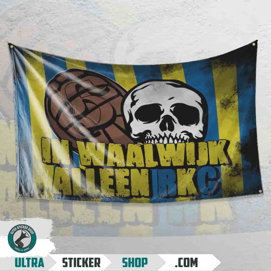 In Waalwijk alleen RKC Flag