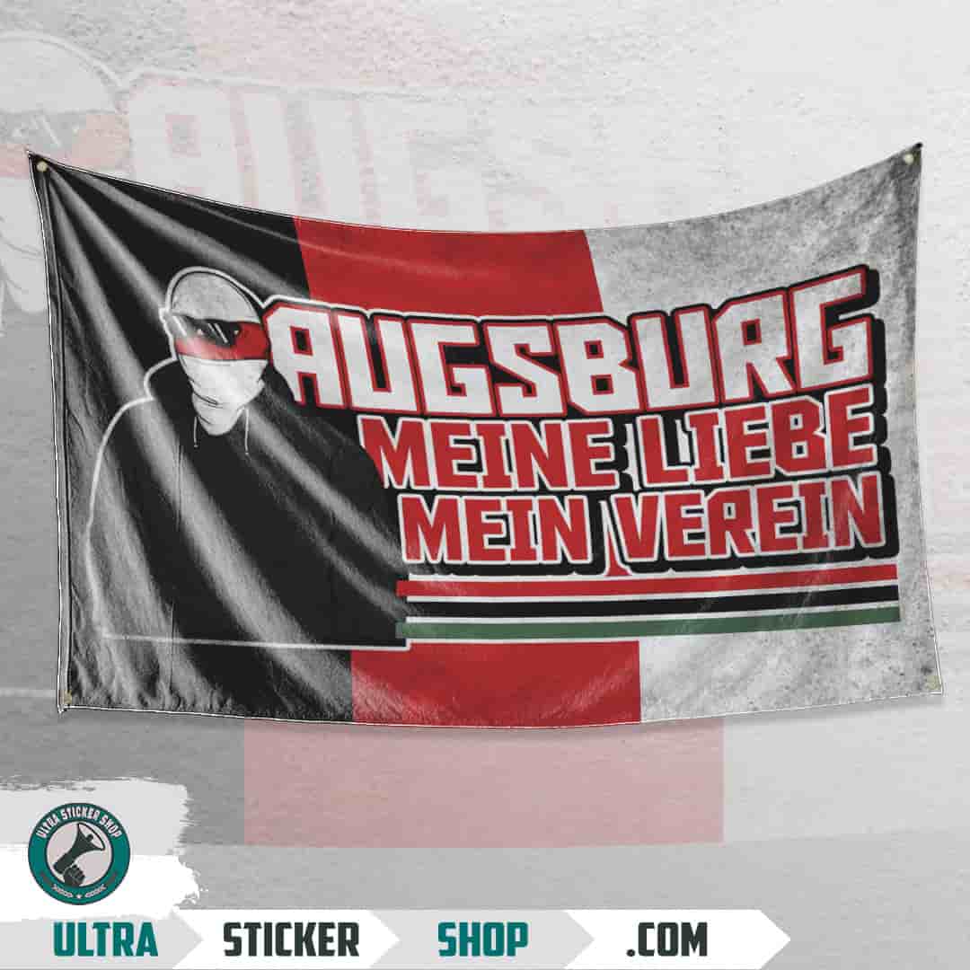 Augsburg meine liebe mein verein! Flag