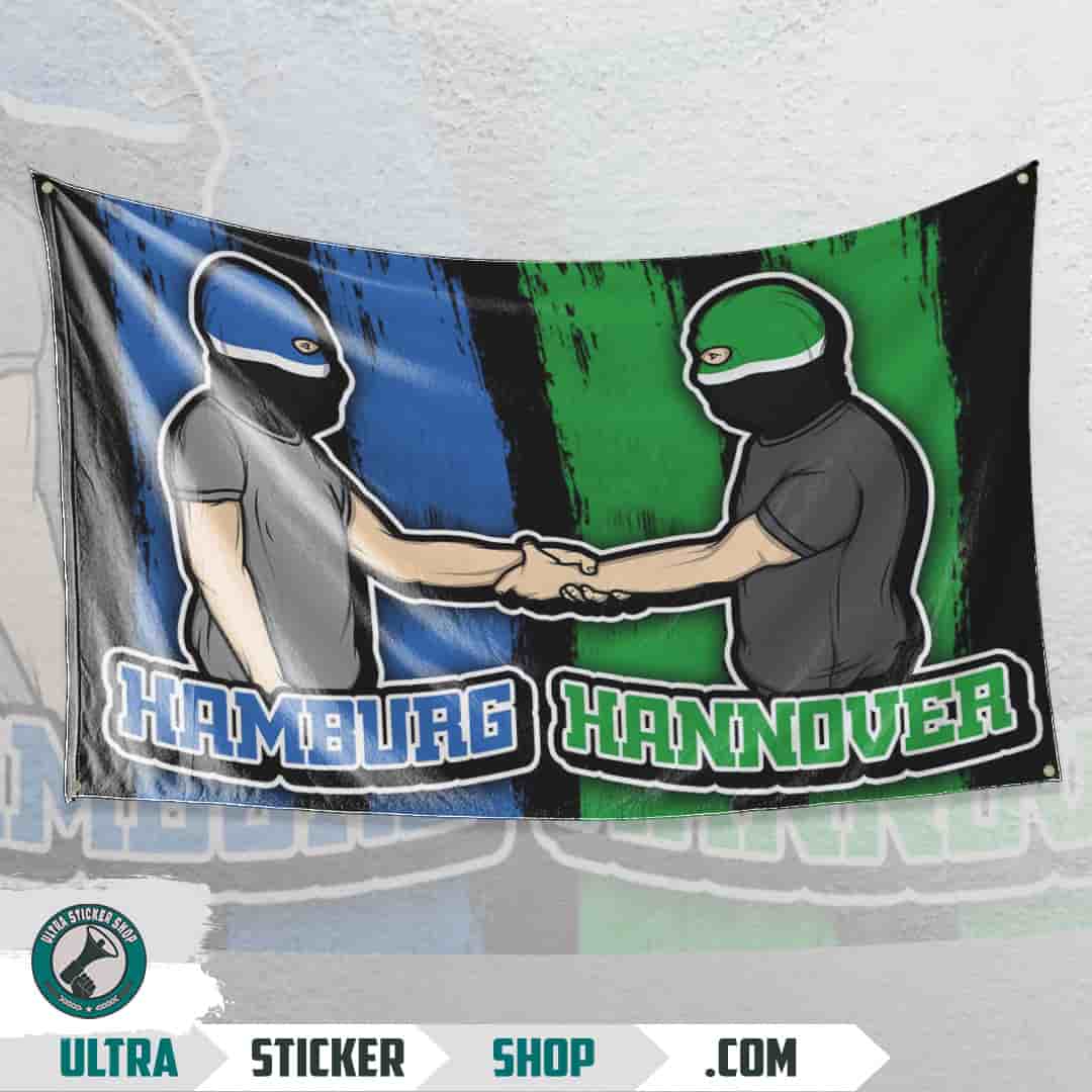 Hamburg X Hannover Flag
