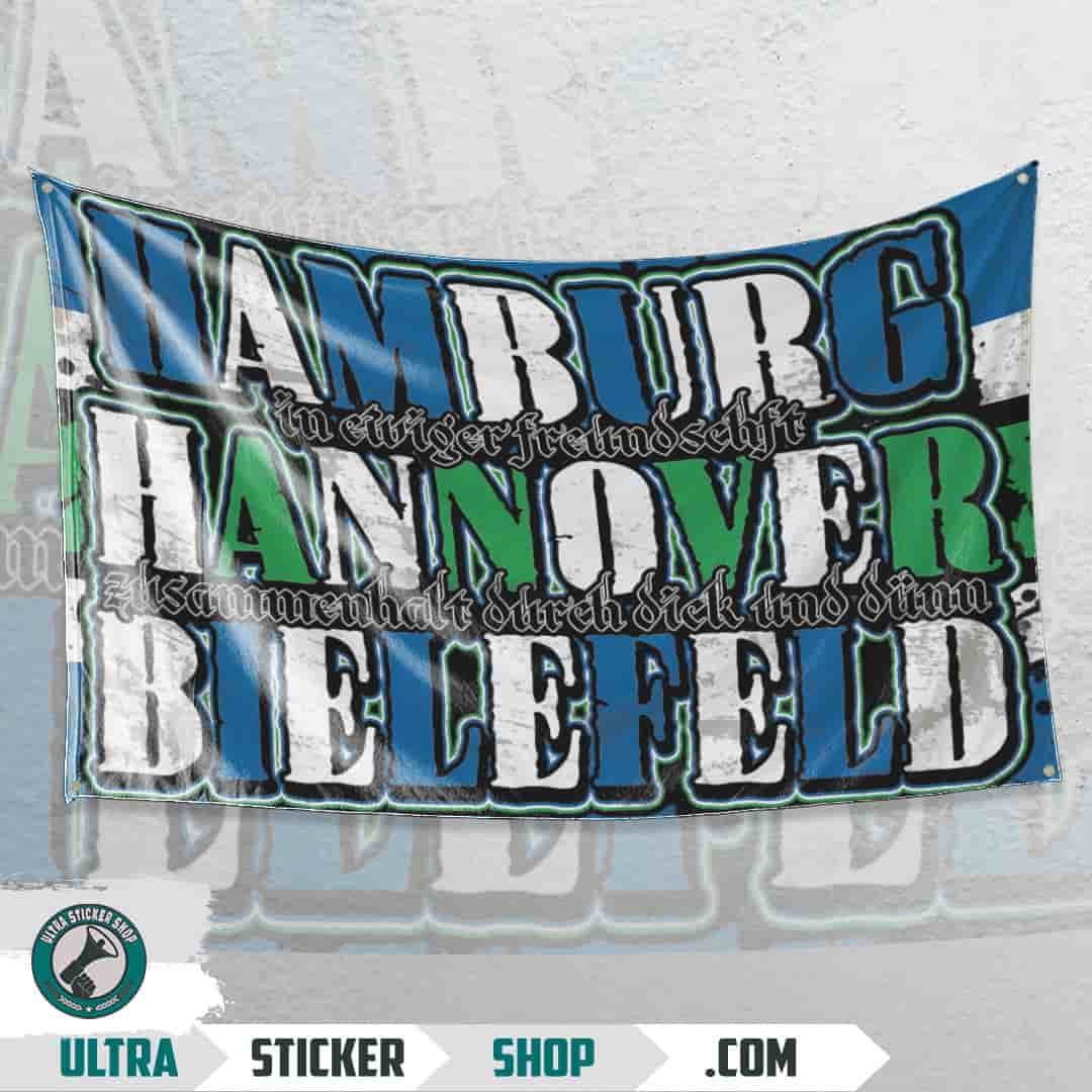 Hamburg X Hannover X Bielefeld Flag