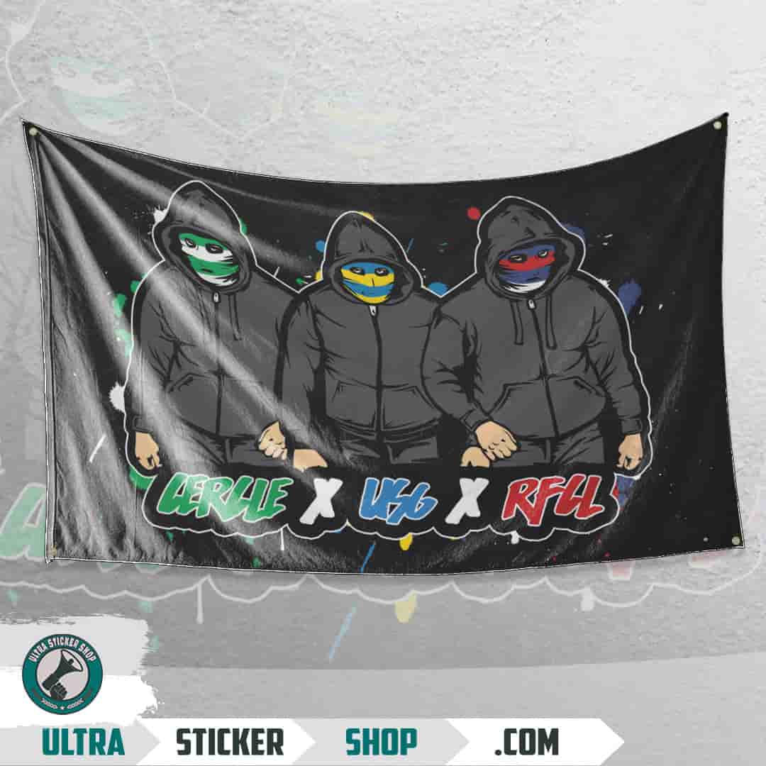 Cercle X USG X RFCL Flag