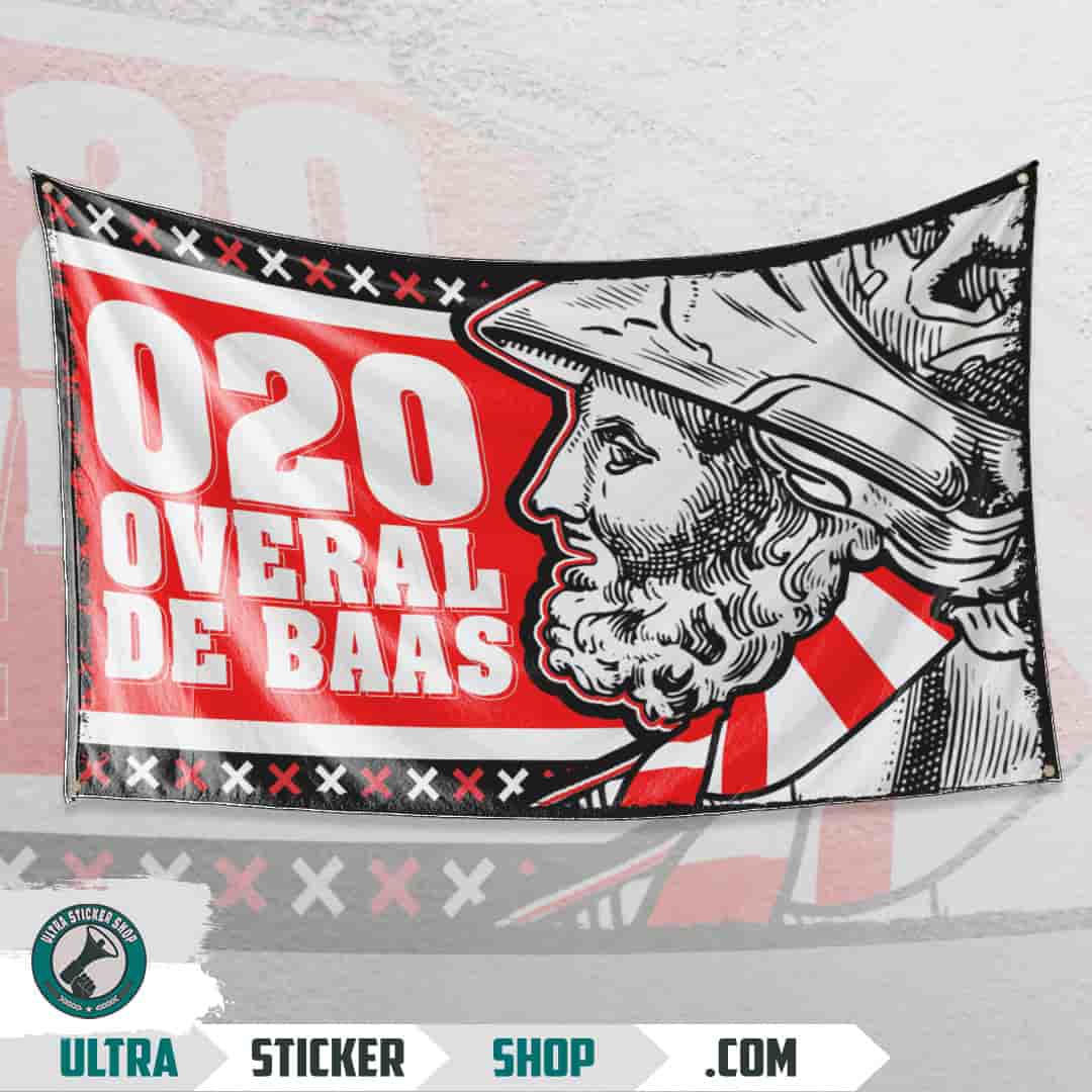 020 overal de baas Flag