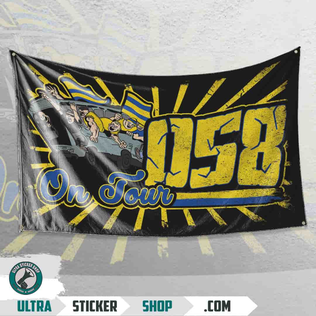 058 on tour Flag
