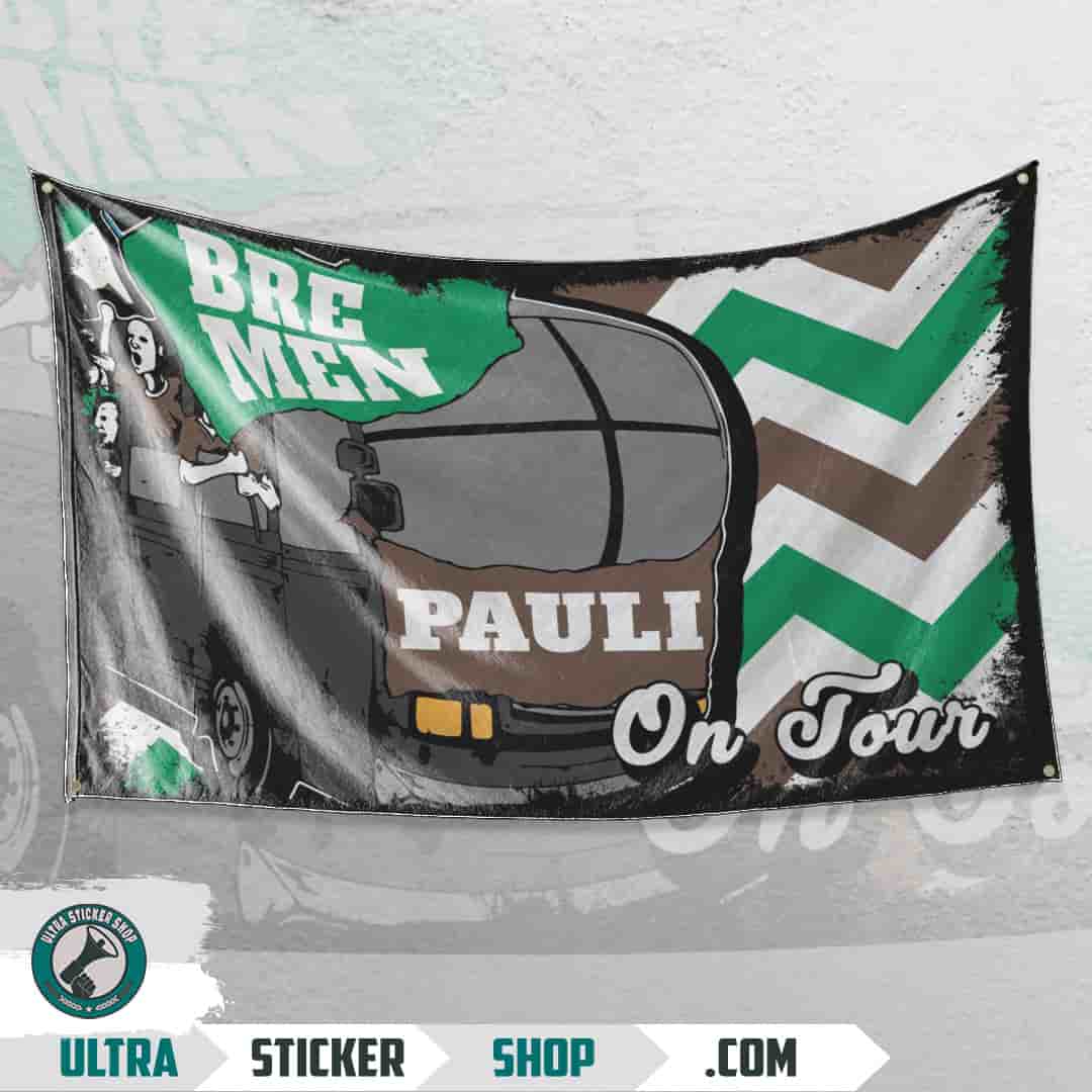 Bremen Pauli On tour Flag