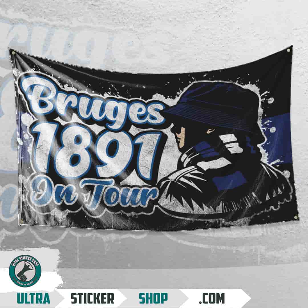 Bruges 1891 on tour Flag