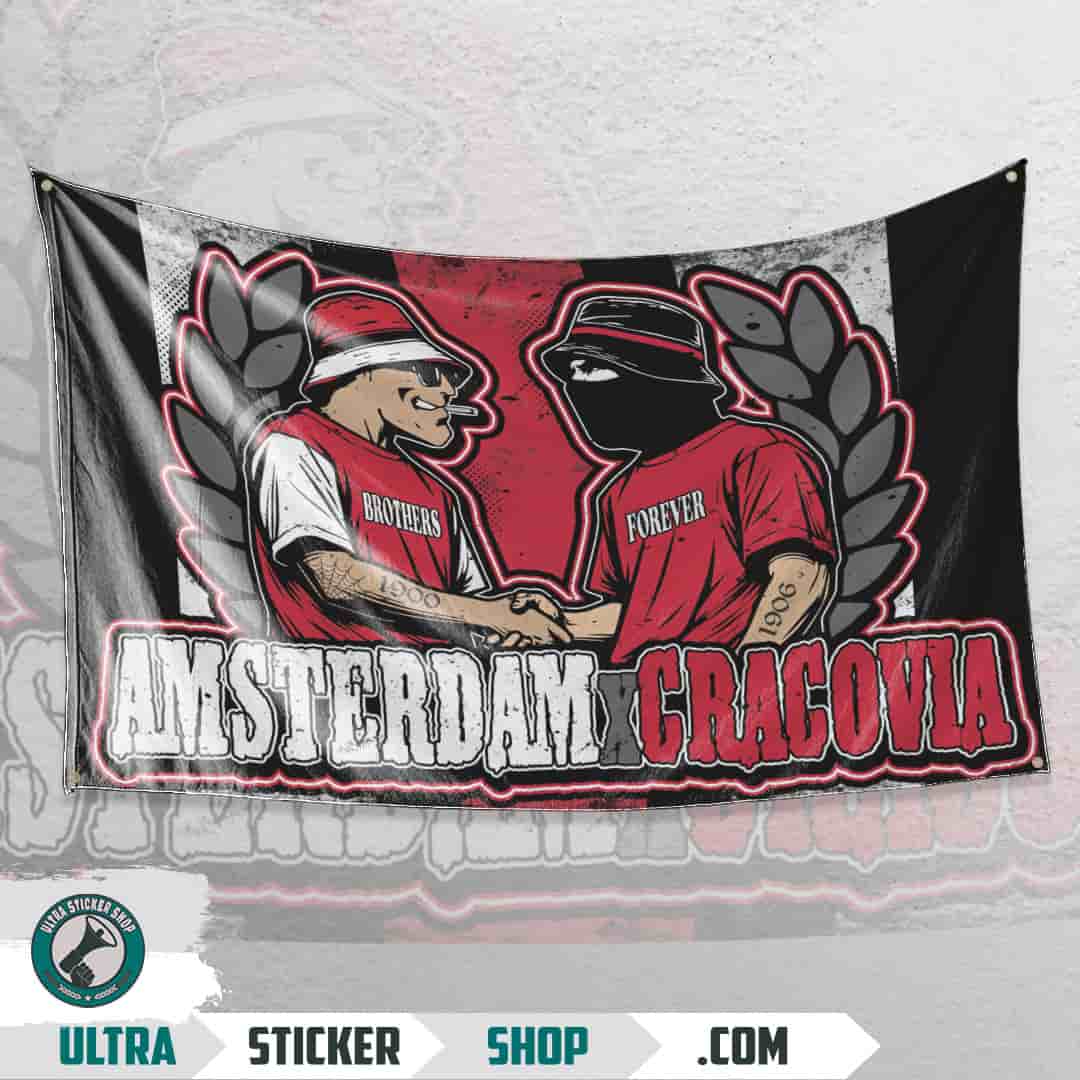 Amsterdam X Cracovia Flag