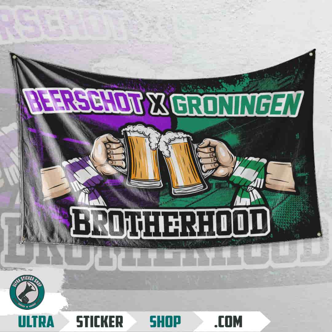 Beerschot X Groningen Flag