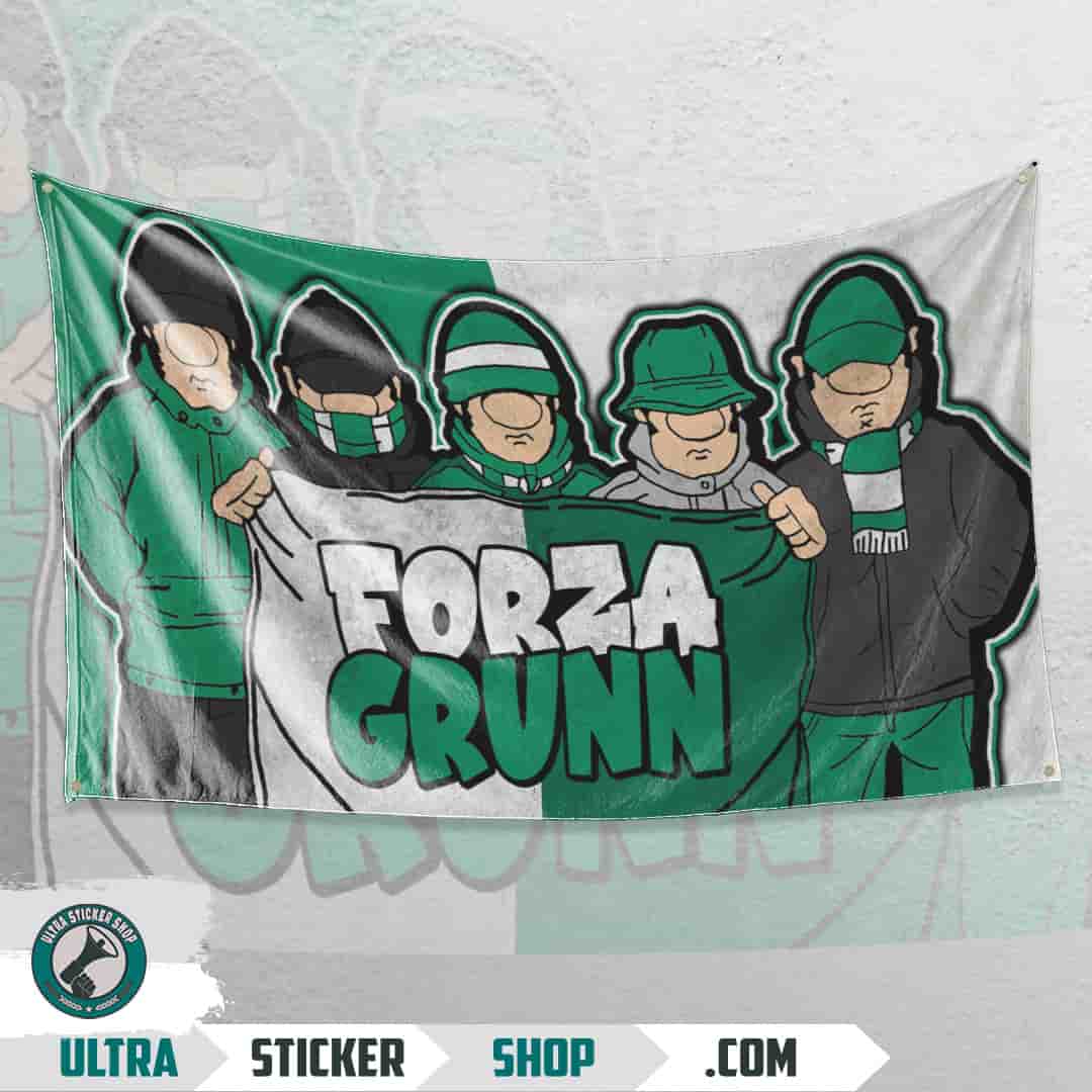 Forza Grunn Flag