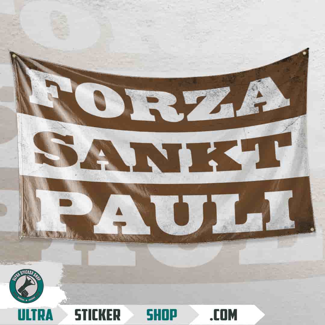 Forza Sankt Pauli Flag