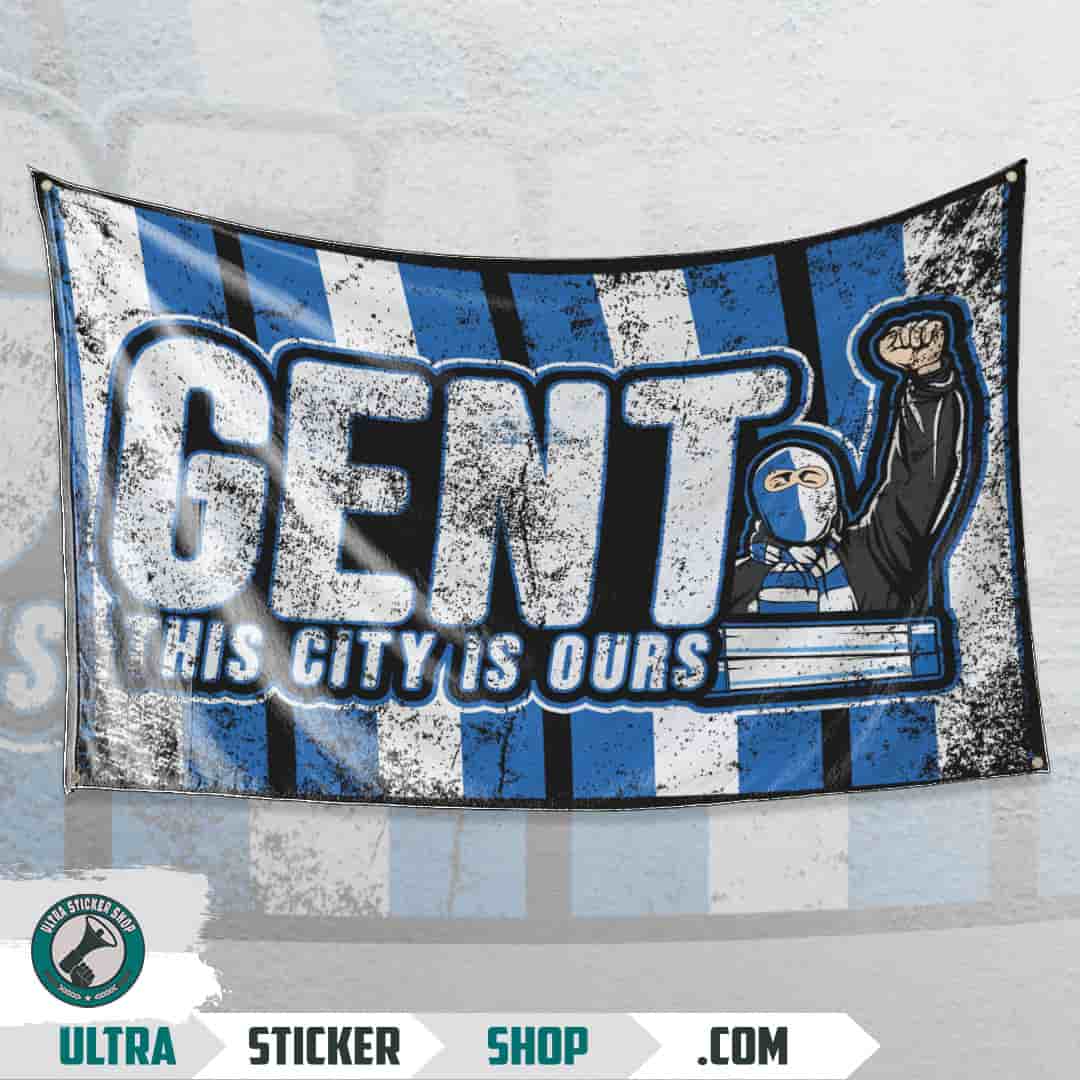 Gent this city is ours Flag