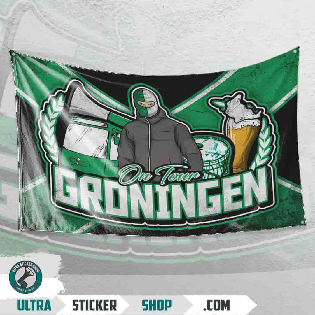 Groningen on tour Flag
