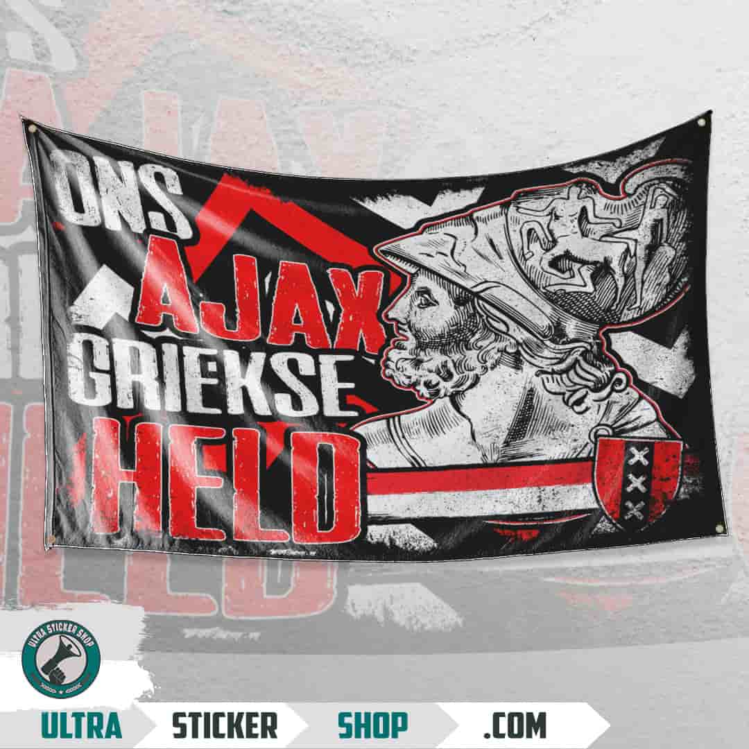 Ons Ajax Griekse held Flag