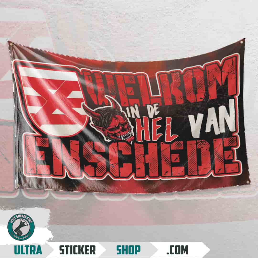 Welkom in de hel van Enschede Flag