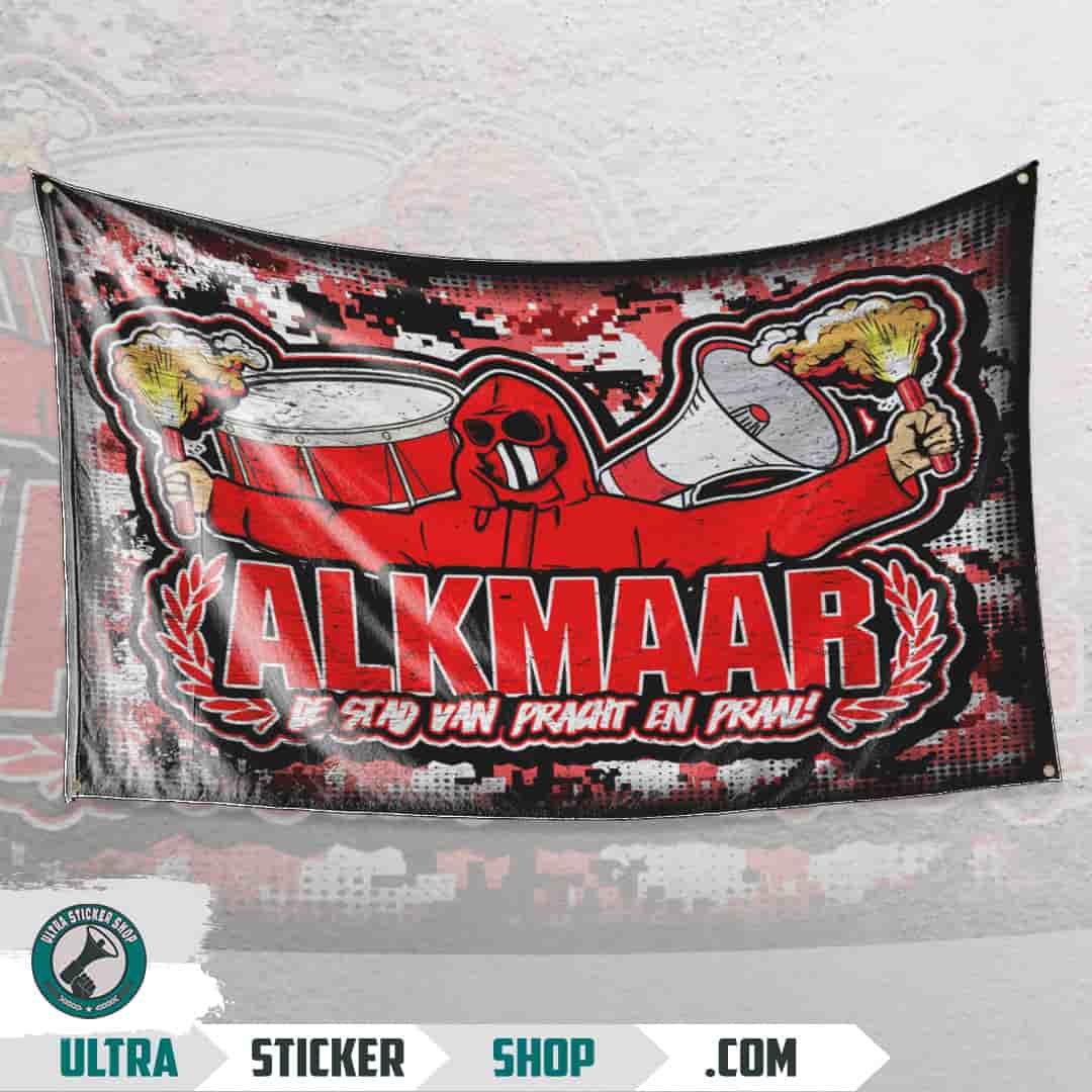 Alkmaar de stad van pracht en praal! Flag