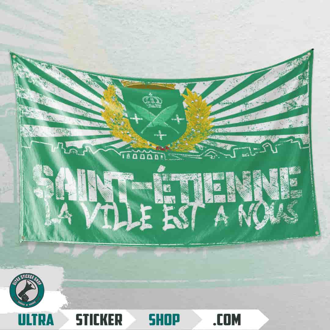 Saint-Étienne Flag