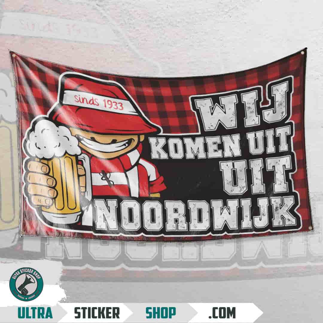Wij komen uit Noordwijk Flag
