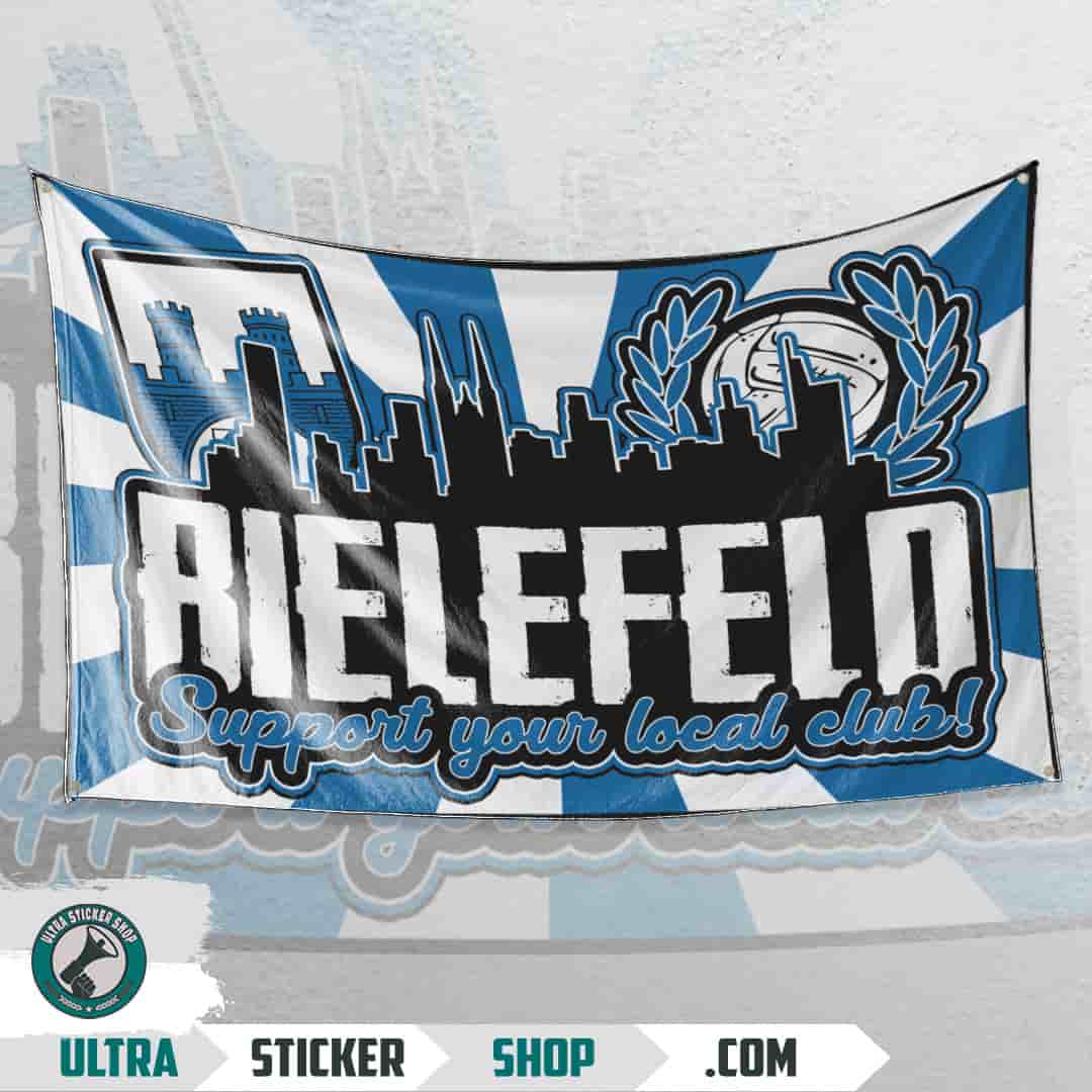 Bielefeld support your local club Flag