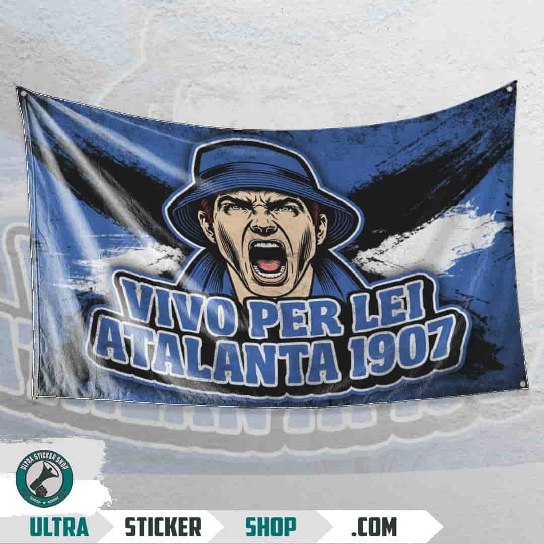 Vivo Per Lia Atalanta 1907 Flag