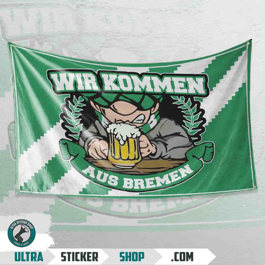 Wir kommen aus Bremen Flag