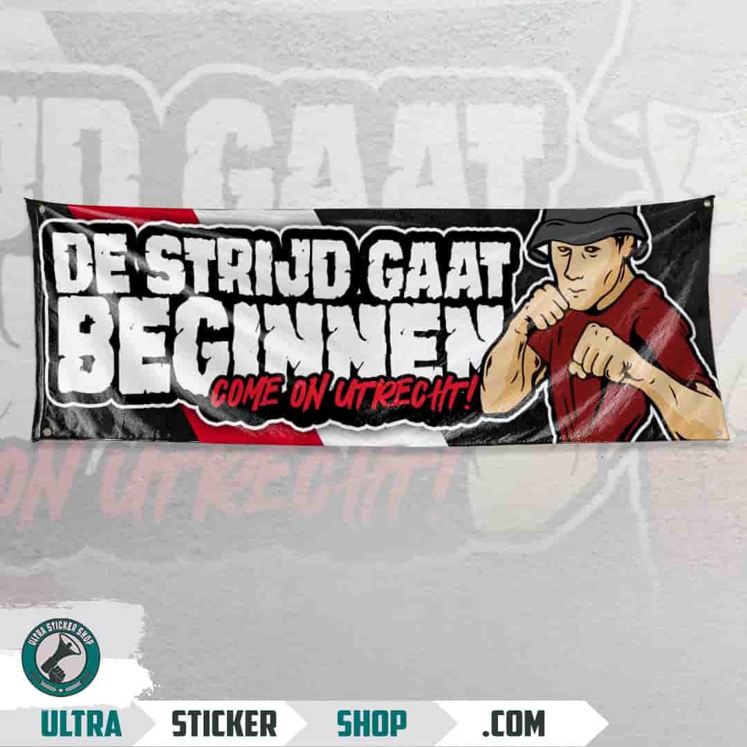 De strijd gaat beginnen! Flag