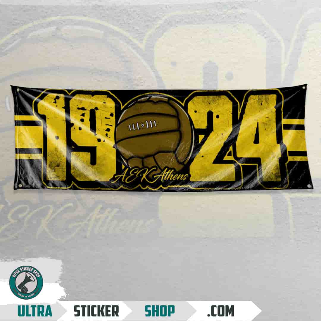 AEk Athens 1924 Flag