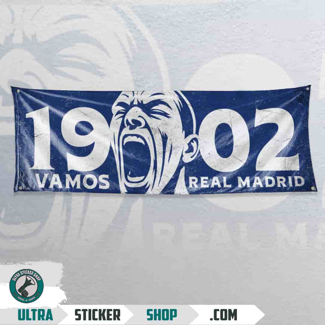 Vamos Real Madrid 1902 Flag