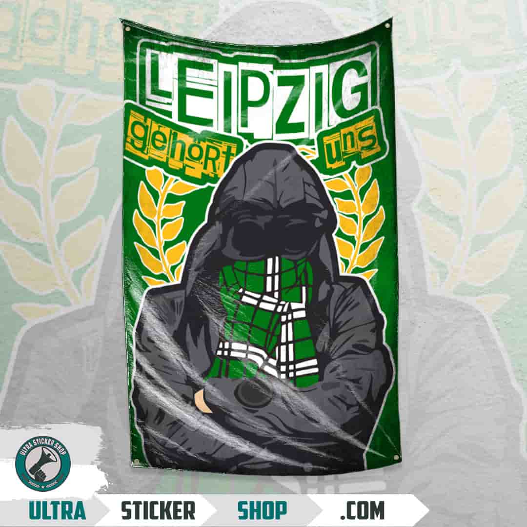 Leipzig gehort uns Flag