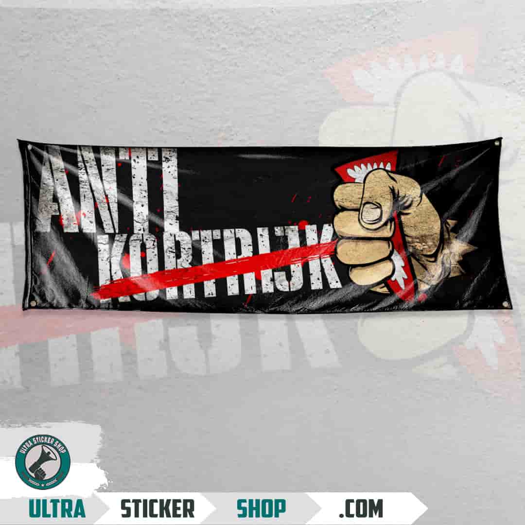 Anti Kortrijk Flag