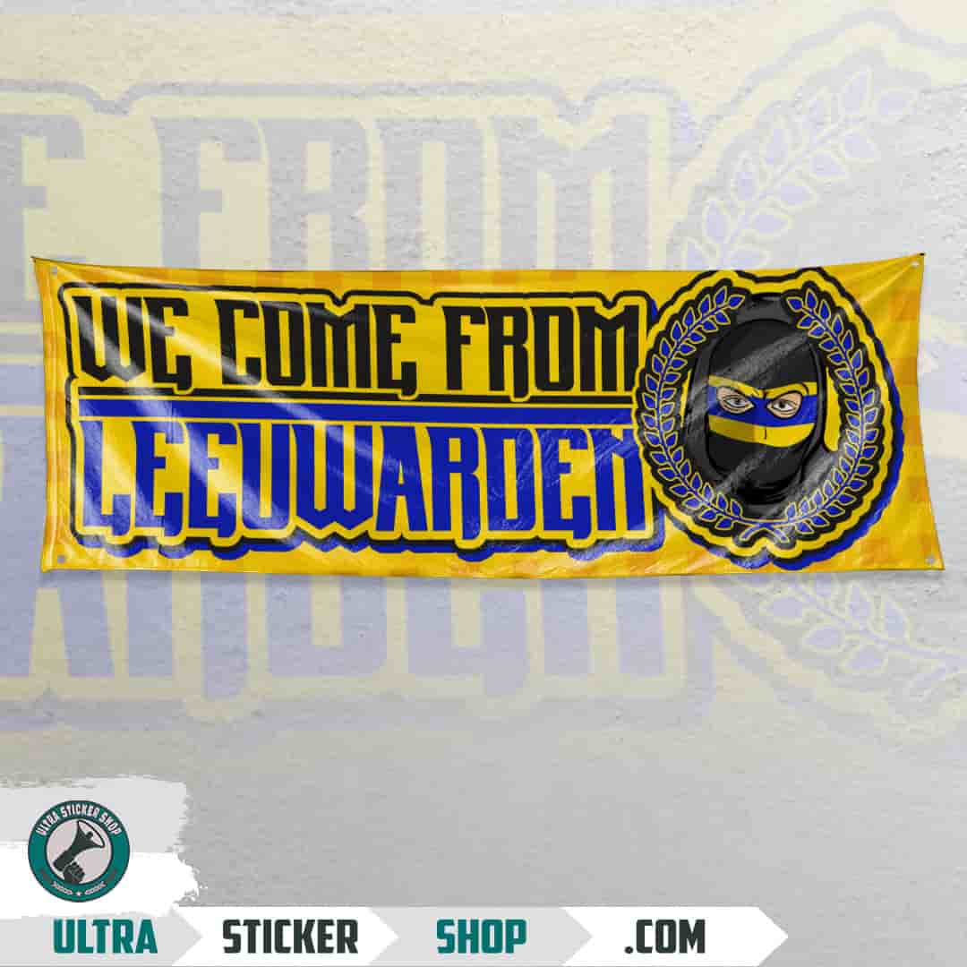 We come from Leeuwarden Flag