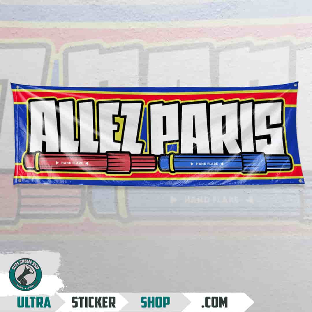 Allez Paris Flag