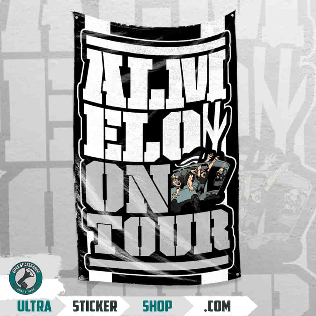 Almelo on tour Flag