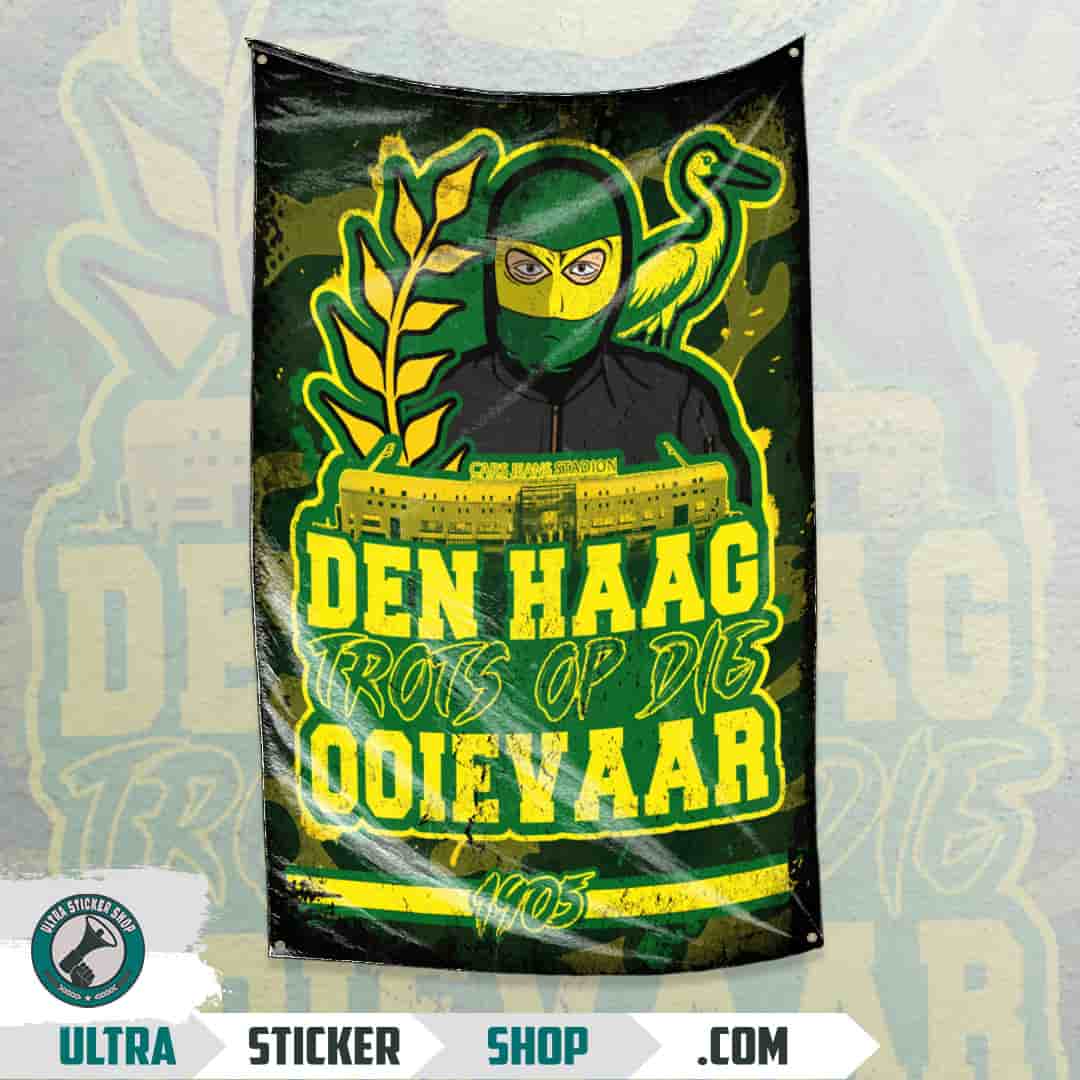 Den Haag trots op die ooievaar Flag