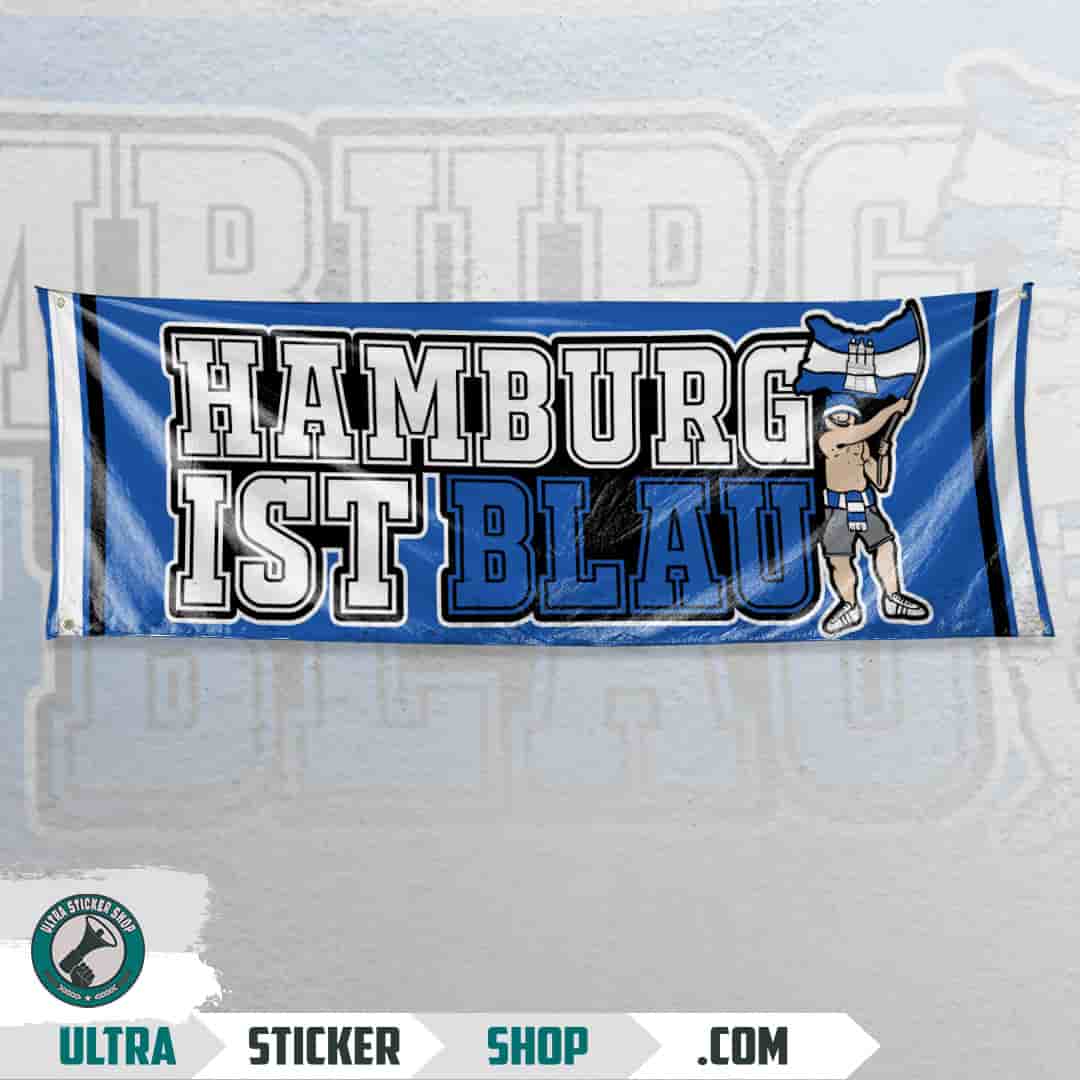 Hamburg ist blau Flag