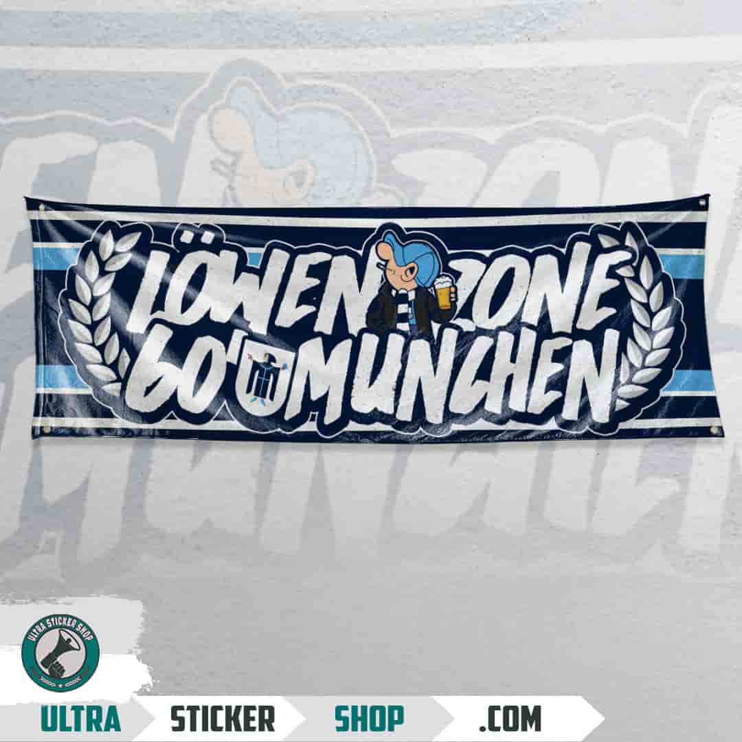 Löwen zone 60' München Flag