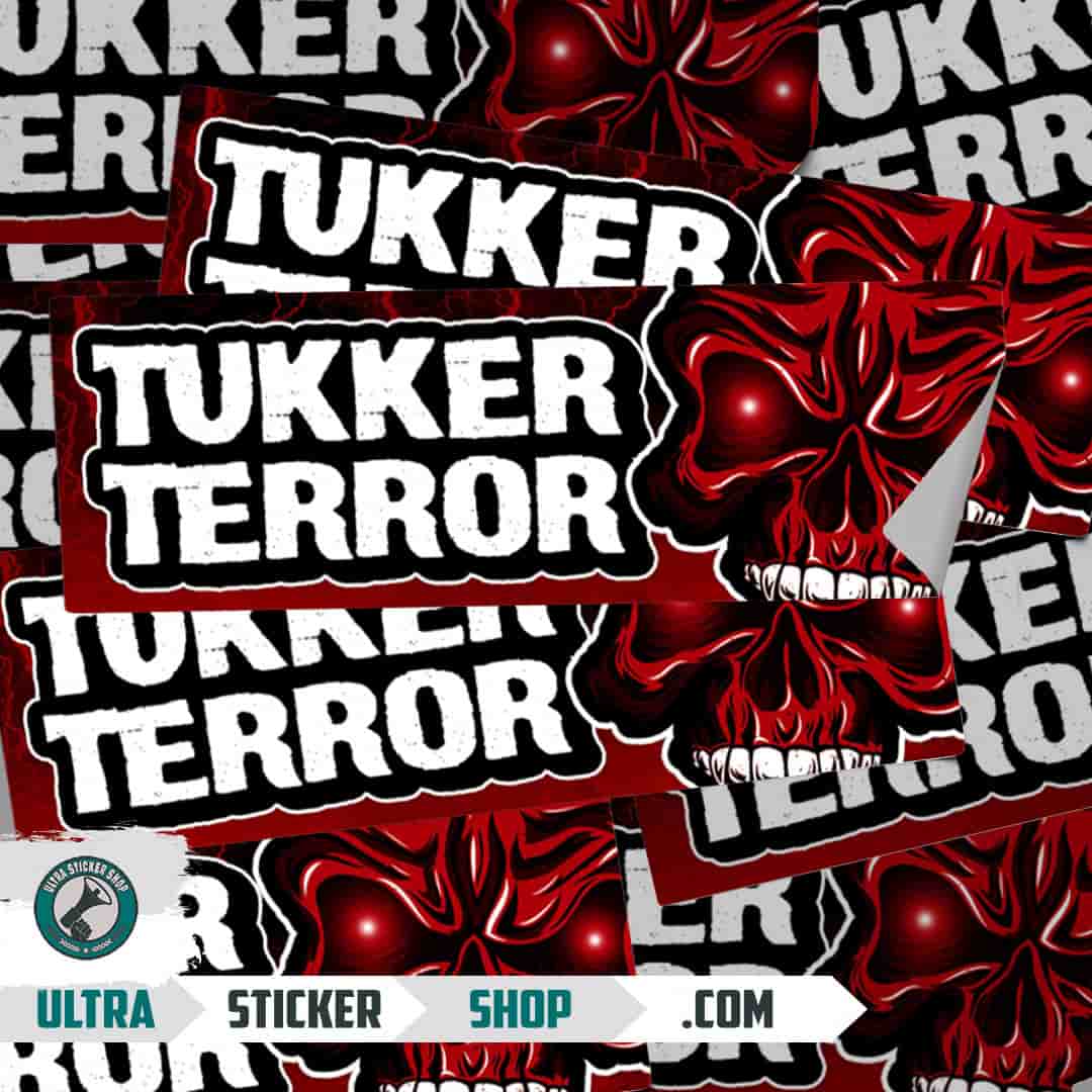 Tukker terror Stickers