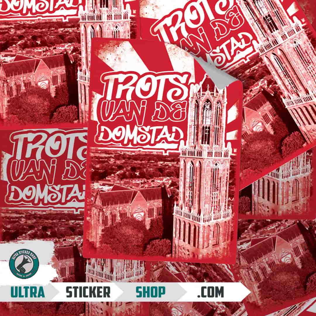 Trots van de Domstad Stickers