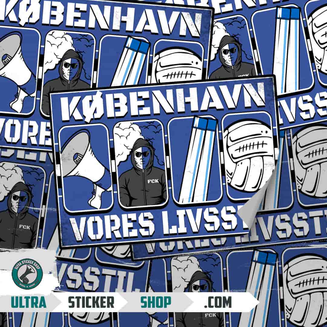 København vores livsstil Stickers