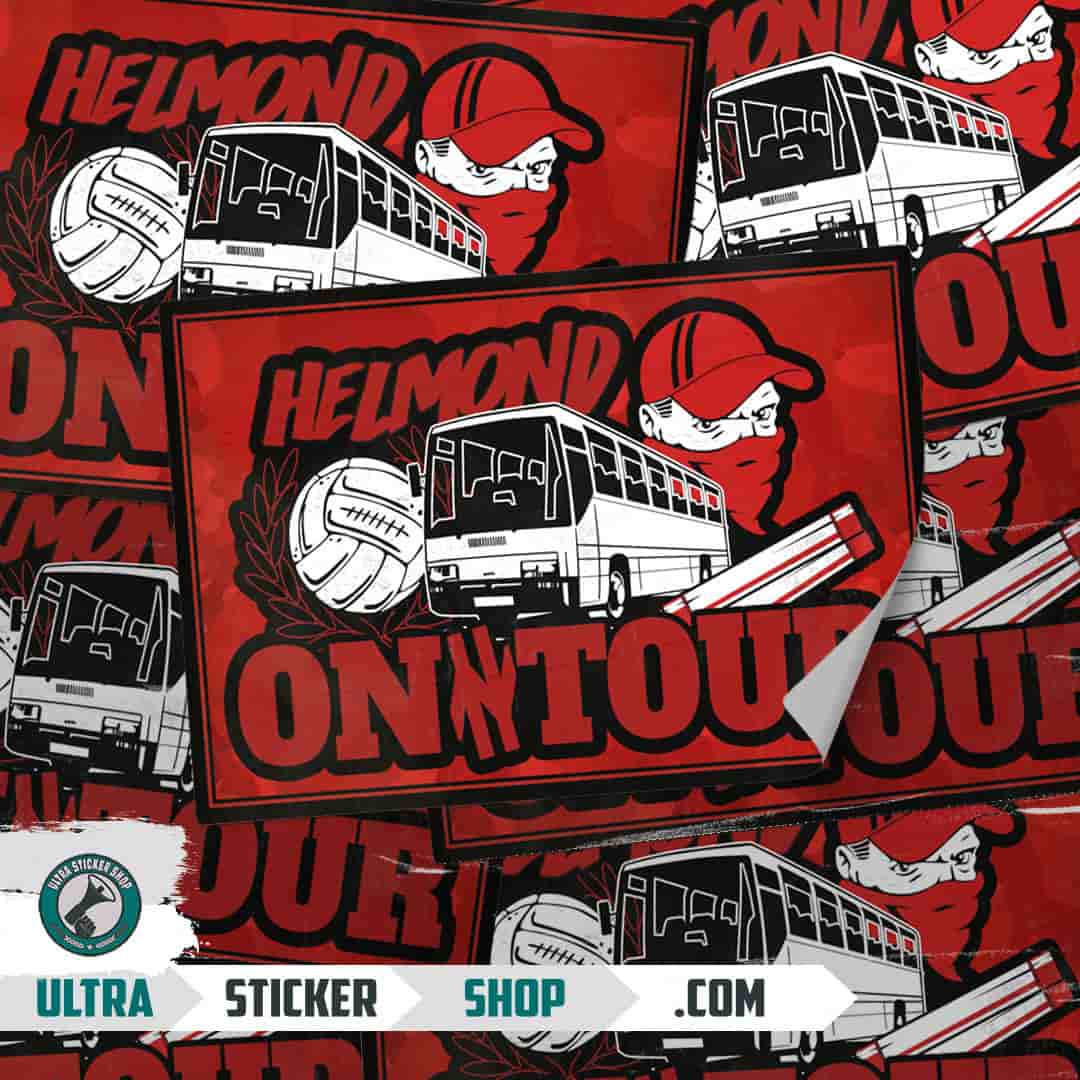 Helmond on tour Stickers