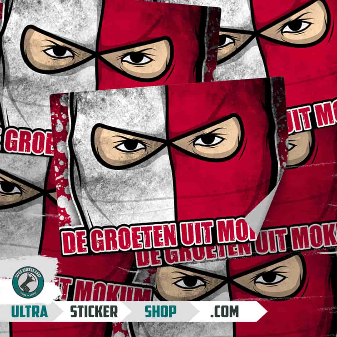 De groeten uit Mokum Stickers