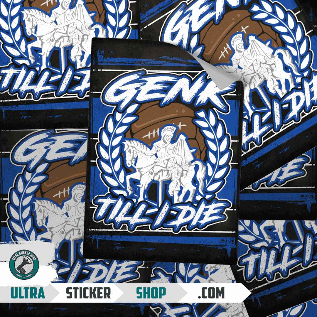 Genk till I Die Stickers