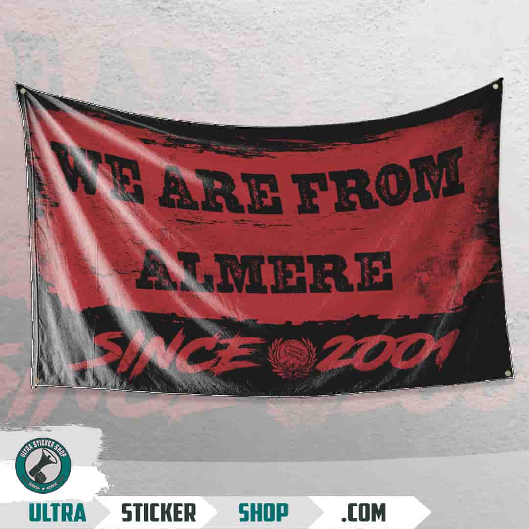 We are from Almere since 2001 Flag