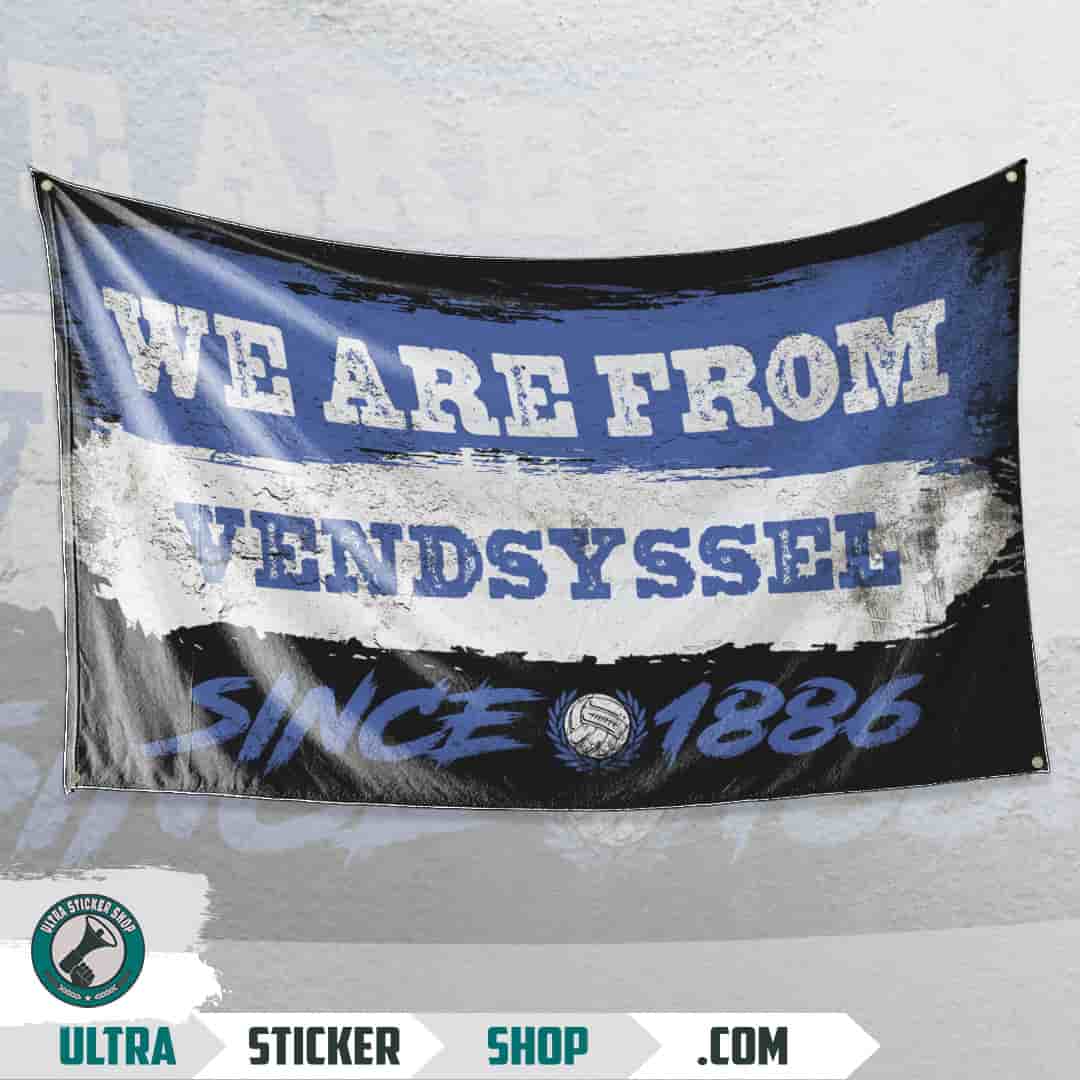 We are from Vendsyssel since 1886 Flag