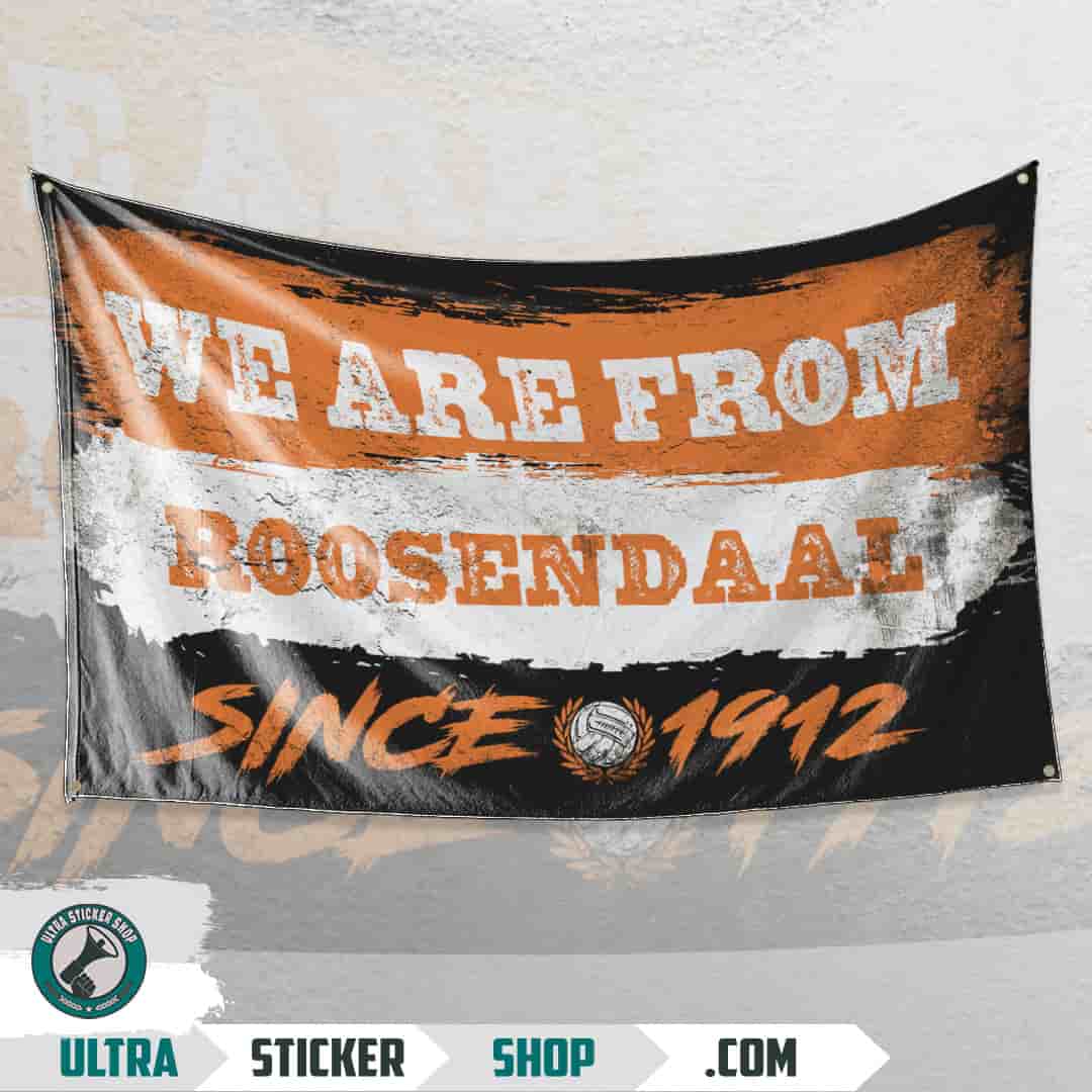 We are from Roosendaal since 1912 Flag