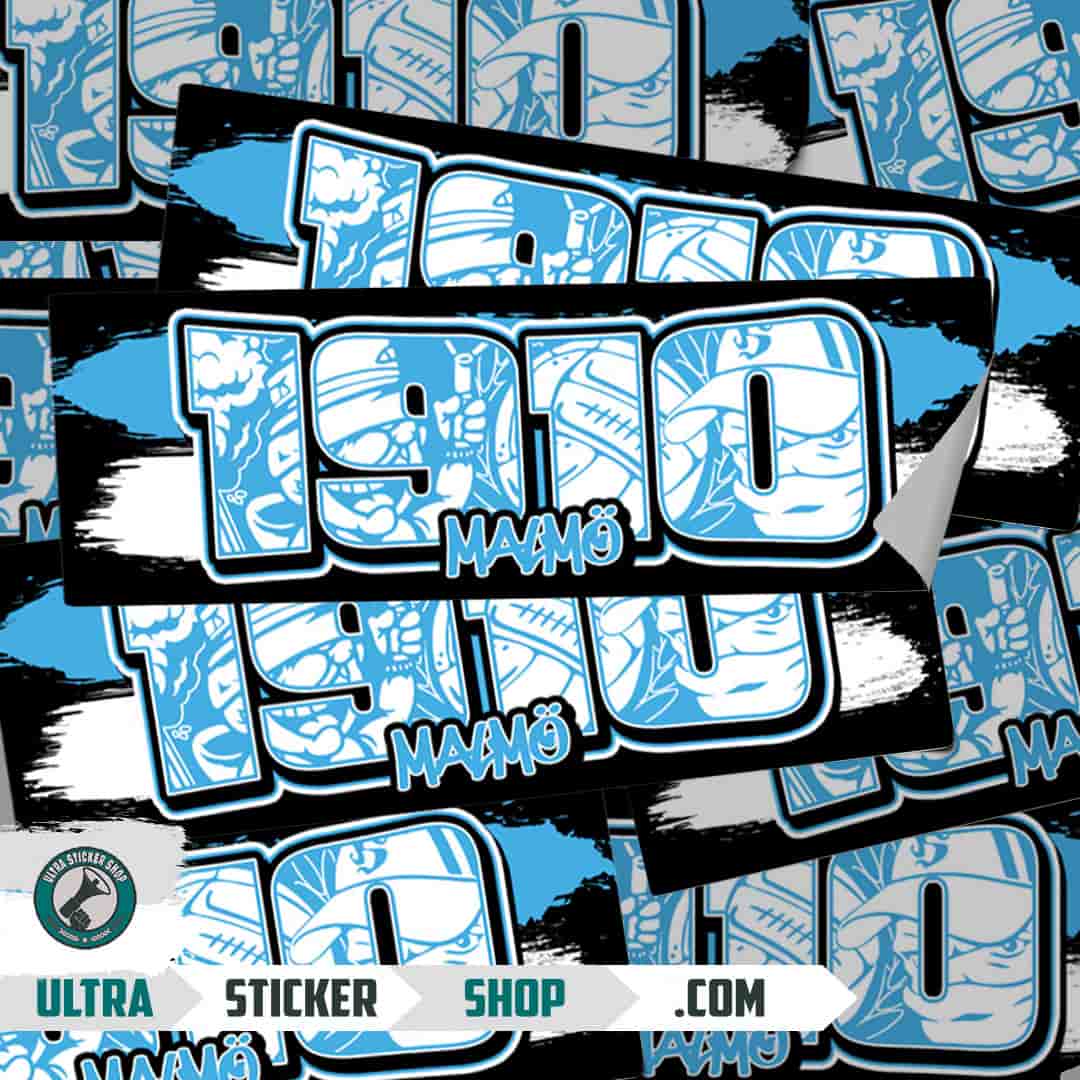 1910 Malmö Stickers
